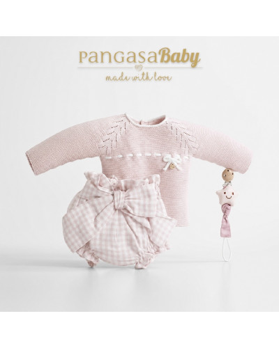 Conjunto Vichy Rosa Pangasa