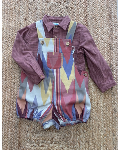 Conjunto Peto Ikat Cocote