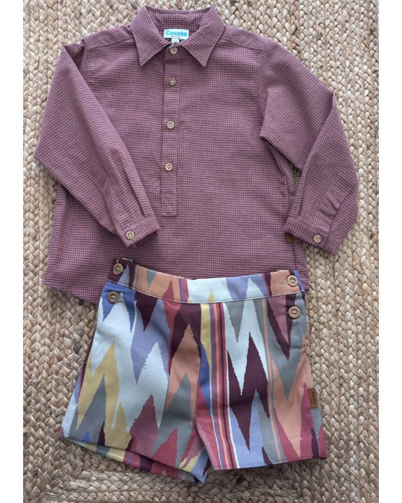 Conjunto Pantalón Ikat Cocote