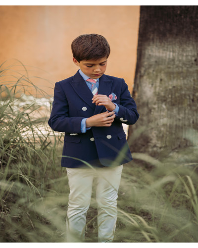 Americana Cruzada Marino Varones