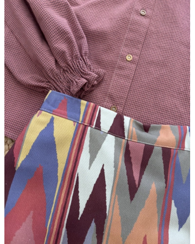 Conjunto Falda Pantalón Ikat Cocote