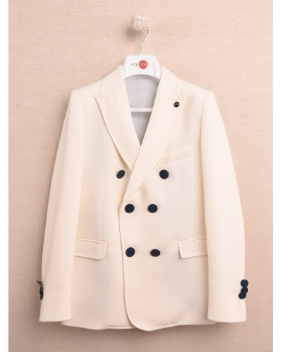 Americana Cruzada Beig Varones