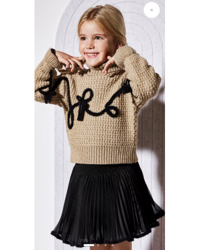 Conjunto Falda Organza Plisada Abel y Lula