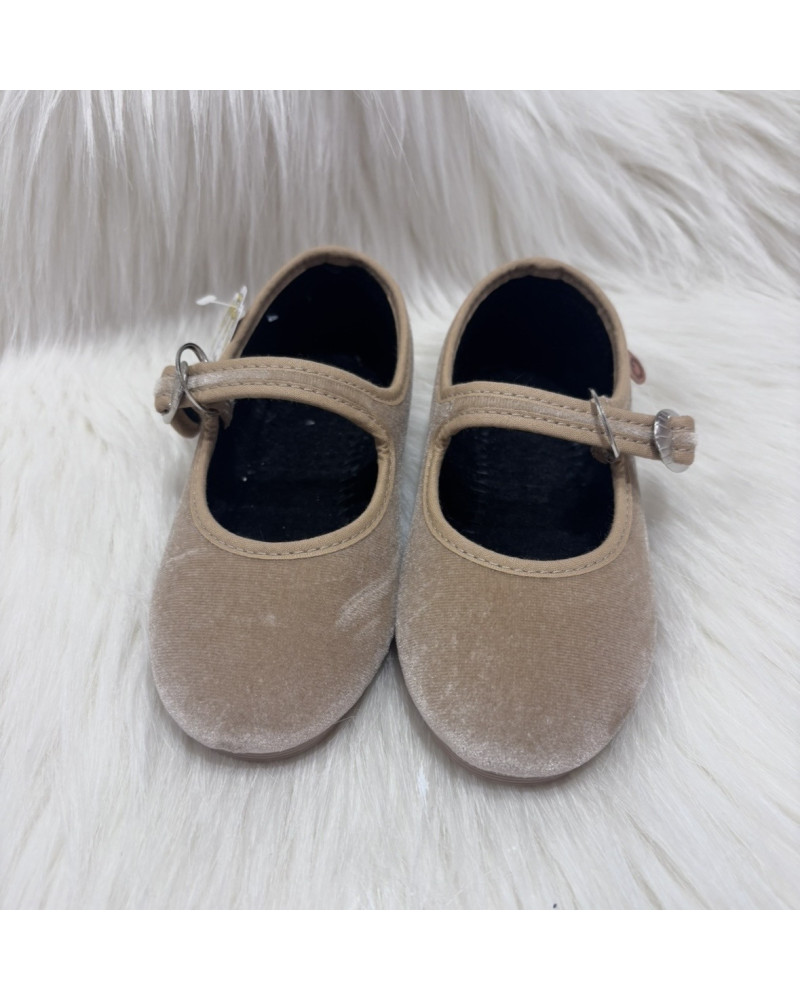 Mercedita Terciopelo Beige