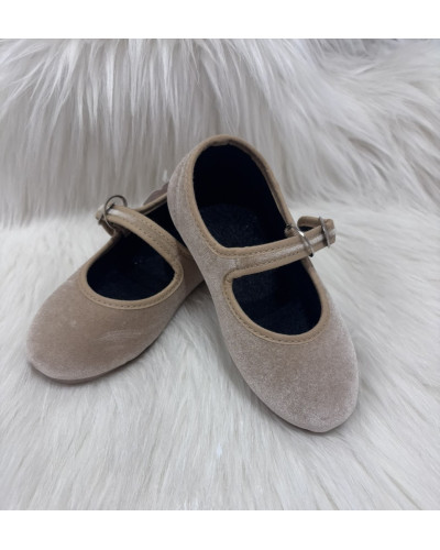 Mercedita Terciopelo Beige