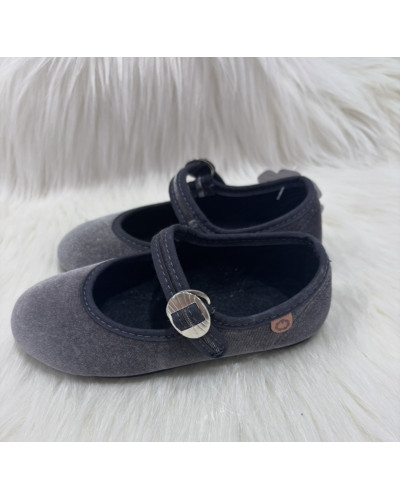 Mercedita Terciopelo Gris