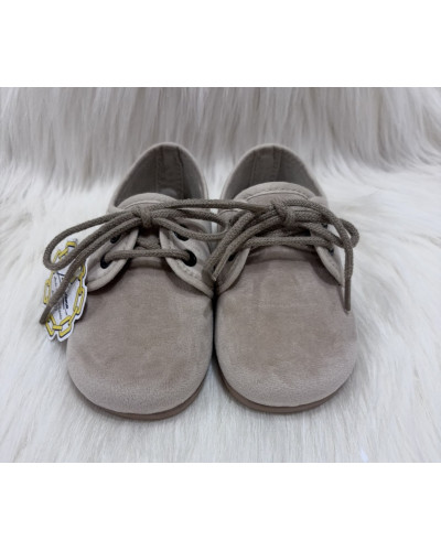 Blucher Terciopelo Beige