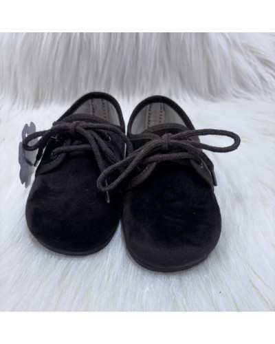 Blucher Terciopelo Chocolate