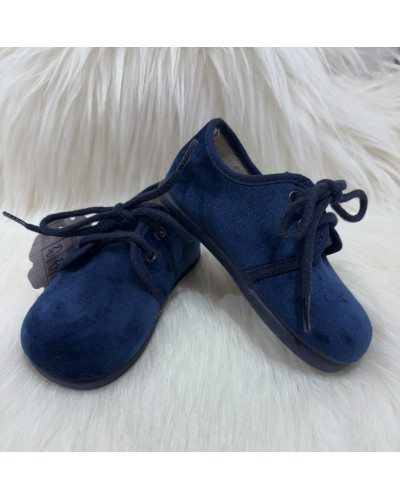 Blucher Terciopelo Marino
