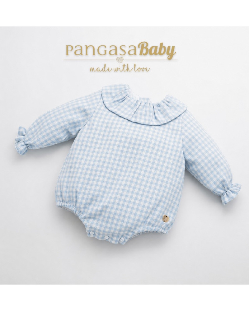 Pelele Vichy Azul Pangasa