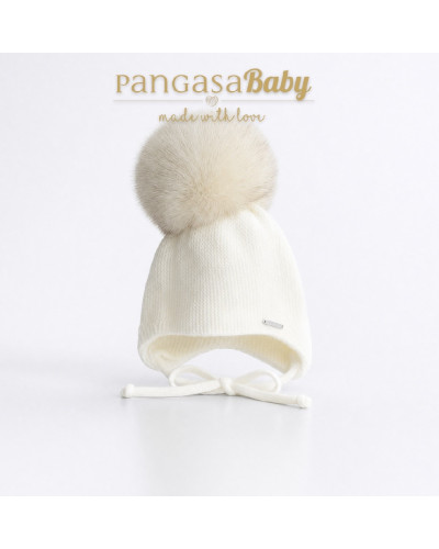 Gorro Orejero Marfil Pangasa